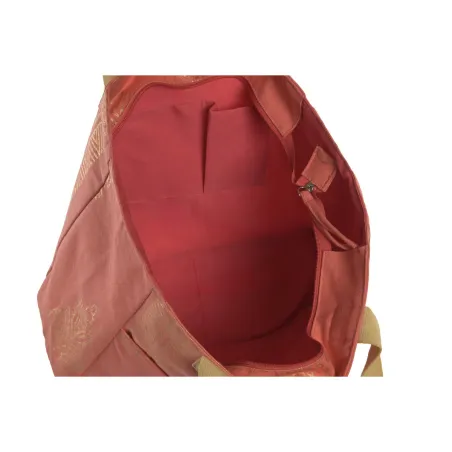 Naiste Kotid Home ESPRIT Roheline Beež Kuldne Korallpunane 55 x 14 x 35 cm (3 Ühikut)